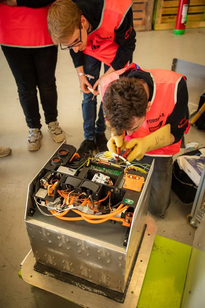 Southampton University Formula Student Car showcases all electric components